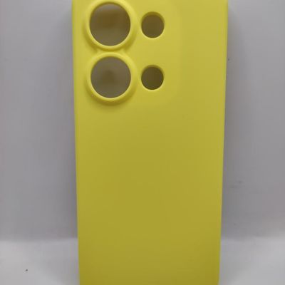 Чохол Silicone Cover Lakshmi Full Camera (AAA) для Xiaomi Redmi Note 13 Pro 4G (Жовтий / Yellow) 70197 70197* Чехол