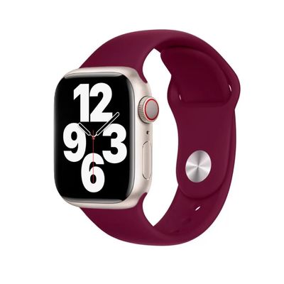 Вироби з силікону Ремінець Ремінець App 38mm/40мм Sport Band marsala  * Китай