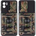 Ударопрочный чехол Camshield Serge Ring Camo для Xiaomi Redmi A1 (Зеленый / Army Green) 57629 57629 57629* Чехол