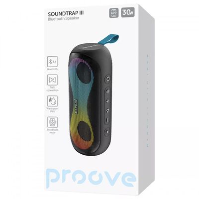 Портативна Акустика  SoundTrap III 30W (APP) (black) 66962 Proove