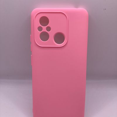Чохол Silicone Cover Lakshmi Full Camera (A) для Xiaomi Redmi 12C (Рожевий / Pink) 63852 Чехол