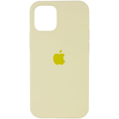 Чохол Silicone Case Full Protective (AA) для Apple iPhone 13 (6.1) (Жовтий / Mellow Yellow) 49838 49838* Чехол
