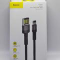 Дата кабель Cafule Lightning Cable 1.5A (2m) (CALKLF-C) (Серый / Черный) 38235 38235 Baseus