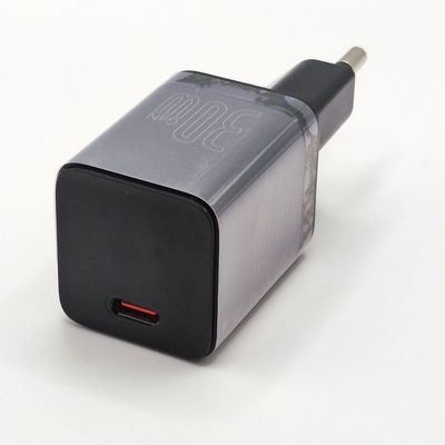 МЗП  GaN3 Fast Charger 30W (1 Type-C) (black) 36715 36715 Baseus