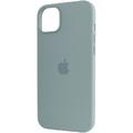 Чохол Silicone case (AAA) full with Magsafe для Apple iPhone 14 Pro (6.1) (Бірюзовий / Succulent) 57031 57031* 57031