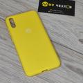 Чохол Huawei Y5 2019/ Honor 8s Sillicone cover full жовтий Китай