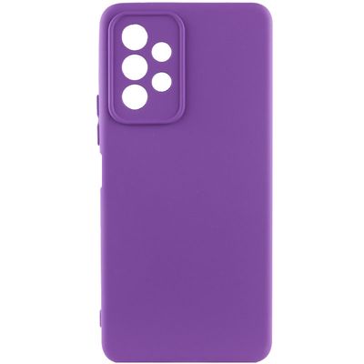 Чохол Silicone Cover Lakshmi Full Camera (A) для Samsung Galaxy A23 4G (Фіолетовий / Purple) 54559 54559* Чехол