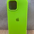 Чохол Silicone Case Full iPhone 12 Pro Max (lime green) 47785