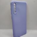 Чохол TPU GETMAN Liquid Silk Full Camera для Samsung Galaxy A50 (A505F) / A50s / A30s (Бузковий / Dasheen) 73791 Чехол