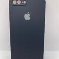 Чохол Silicone Case Square Full Camera Protective (AA) для Apple iPhone 7 plus/8 plus (5.5) (Чорний / Black) 00040230 00040230 Чехол