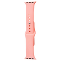 Силіконовий ремінець для Apple Watch Sport Band 42 / 44 / 45 / 49 (S/M & M/L) 3pcs (Рожевий / Barbie pink) 34825