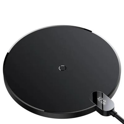 Бездротовий ЗП  Digital LED Display Gen 2 15W (black) 35100 Baseus