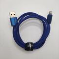 Кабель Crystal Shine Series Fast Charging Lightning 2.4A (1.2m) (blue) 35102 Baseus