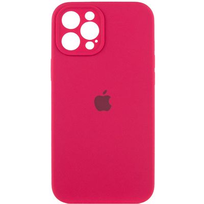 Чохол Ip12 Pro/ 12  Silicone Case Full red  * Китай