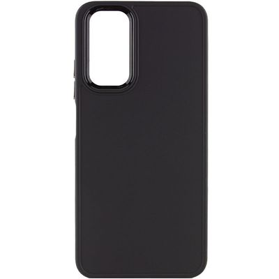 TPU чохол Bonbon Metal Style для Samsung Galaxy A15 4G/5G (Чорний / Black) 70827 70827* Чехол