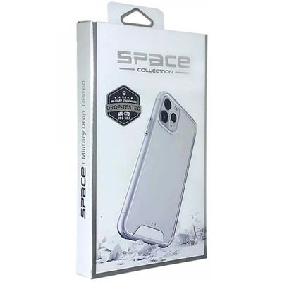 Чохол TPU Space Case transparent для Apple iPhone 17 Pro (6.3) (Прозорий) 00080981 Жовтень