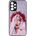 TPU+PC чохол Prisma Ladies для Samsung Galaxy A32 4G (Ukrainian Girl) 47286 Чехол