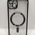 Чохол Metal Matte Case with Magnetic Ring iPhone 13 (black) 54515 Чехол