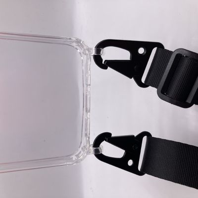 Чохол WAVE Clear Case with Strap iPhone 15 (black) 57015 57015* Чехол