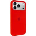 Чохол Silicone Case Full Protective (AA) для Apple iPhone 17 Pro (6.3) (Червоний / Red) 00081610 Чехол