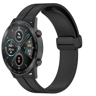 Ремінець Silicone Magic Lock Універсальний 20 mm Black 776382