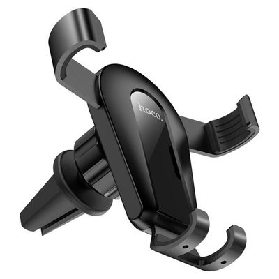 Тримач в машину  CA92 Gold Shield Gravity Air Outlet (black) 33531 Hoco