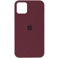 Чохол Silicone Case Full Protective (AA) для Apple iPhone 13 (6.1) (Бордовий / Plum) 00049838 00049838 Чехол