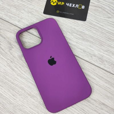 Чохол IPhone 13 Pro Max Sillicone cover Full purpel 75940 Китай