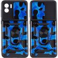 Ударопрочный чехол Camshield Serge Ring Camo для Xiaomi Redmi A1 (Синий / Army Blue) 57629 57629 57629 57629* Чехол
