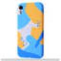 Чохол WAVE NEON X LUXO Minimalistic Case IpXr (midnight blue/bright pink) 35081  35081 Китай