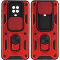 Ударостійкий чохол Camshield Serge Ring для Xiaomi Redmi Note 9s / Note 9 Pro / 9 Pro Max (Червоний) 47750 Чехол