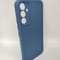 Чохол Silicone Cover Lakshmi Full Camera (A) для Samsung Galaxy A34 5G (Синій / Navy Blue) 59082 59082* Чехол