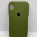 Чохол Silicone Case Full Protective (AA) для Apple iPhone XR (6.1) (Зелений / Dark Olive) 34365 34365 Чехол