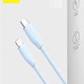 Кабель Jelly Liquid Silica Gel Fast Charging Type-C to Lightning 20W (1.2m) (blue) 37400 Baseus