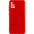 Чохол Silicone Cover Lakshmi Full Camera (A) для Samsung Galaxy A51 (Червоний / Red) 54532 Чехол