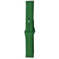 Силіконовий ремінець Sport для Smart Watch 20mm (Зелений / Forest green) 68670