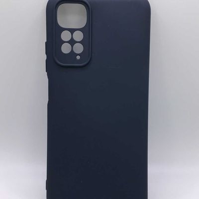 Чохол Silicone Cover Lakshmi Full Camera (A) для Xiaomi Redmi Note 11 (Global) / Note 11S (Синій / Midnight Blue) 54592 54592 Чехол