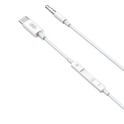Кабель AUX  NB-R192B Type-C to 3.5mm 1m 75268 XO