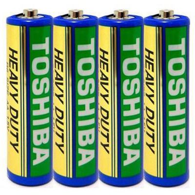 Батарейки TOSHIBA R6 AA уп. 1*4 шт. 35777 Китай