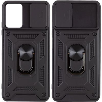 Ударостійкий чохол Camshield Serge Ring для Xiaomi Redmi Note 11 (Global) / Note 11S (Чорний) 00053590 Чехол