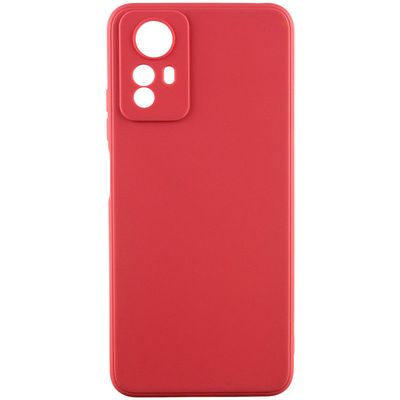 Силіконовий чохол Candy Full Camera для Xiaomi Redmi Note 12S (Червоний / Camellia) 65222* Чехол