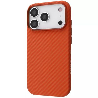 Чохол Proove Gleam Case with Magnetic Ring iPhone 17 Pro Max (orange fiber) 65183 Чехол