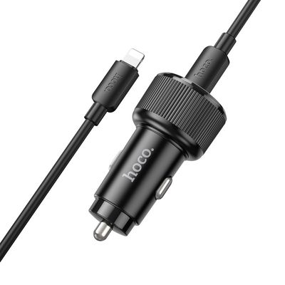 АЗП  NZ14B Guerrero PD50W (2C) + Type-C to Lightning (Black) 71174 Hoco
