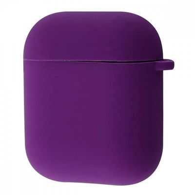 Чохол Silicone Case Full for AirPods 1/2 (ultra violet) 37478 37478* Китай