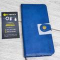 Шкіряний чохол книжка GETMAN Gallant (PU) для Samsung Galaxy A53 5G (Синій) 54590 54590 Чехол