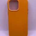 Шкіряний чохол Leather Case (AA Plus) with MagSafe для Apple iPhone 14 Pro Max (6.7) (Golden Brown) 57476 57476* 57476