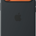 Чохол Silicone Case Full Camera Protective (AA) для Apple iPhone 17 Pro Max (6.9) (Сірий / Dark Gray) 00082644 Чехол