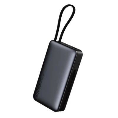 Портативна Батарея Power Bank WUW TUGI Y45 20000mAh PD45W з кабелями Type-C /Lighting (Чорний) 63462 Wuw