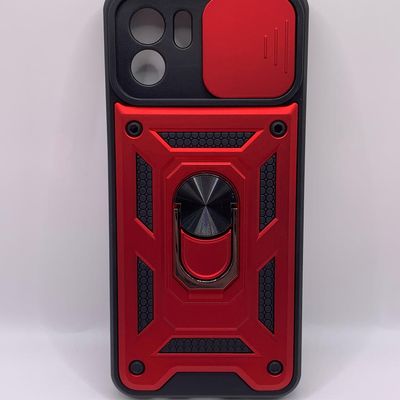 Ударопрочный чехол Camshield Serge Ring для Xiaomi Redmi A1 (Красный) 57279 57279* Чехол