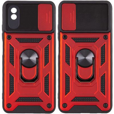 Ударостійкий чохол Camshield Serge Ring для Xiaomi Redmi 9A (Червоний) 52974 Чехол